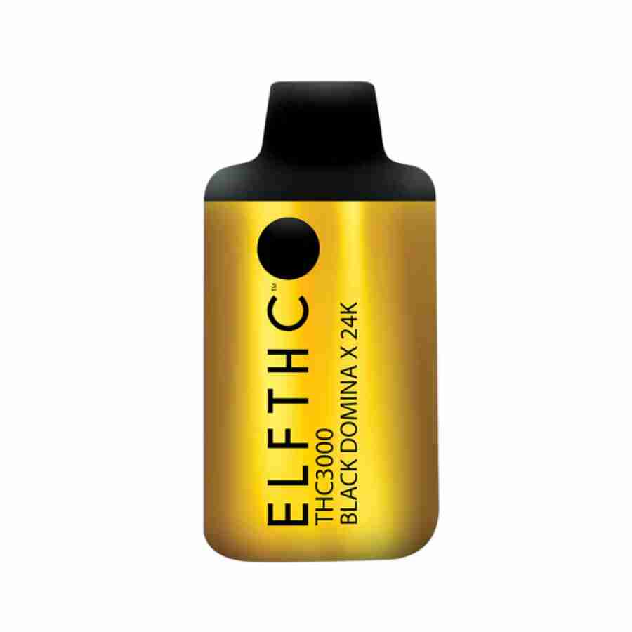 A limited edition ELF THC 3000 Limited Edition Disposables 3.5g bottle with the word elphic on it.