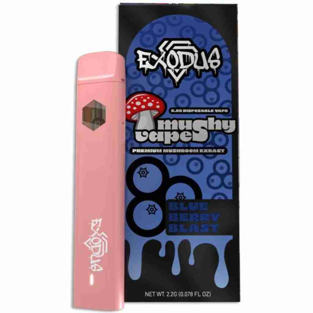 Exodus Mushy Vape Disposable Vape 2.2gBlueberry Blast