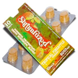 Cbd is a Shrumfuzed Nootropic Trippy Psychedelic Mushroom Gummies 10pc.