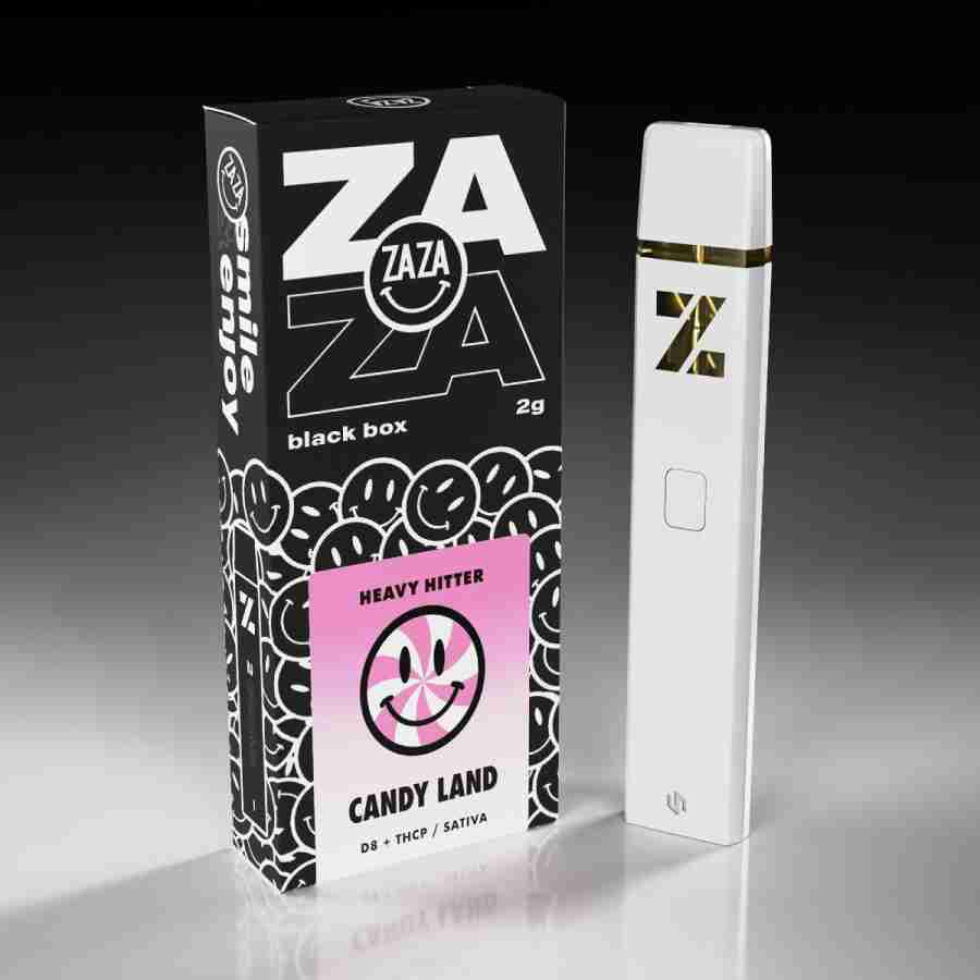 Zaza Black Box Heavy Hitter Disposable Vape Pens 2g offers a delightful vape experience.