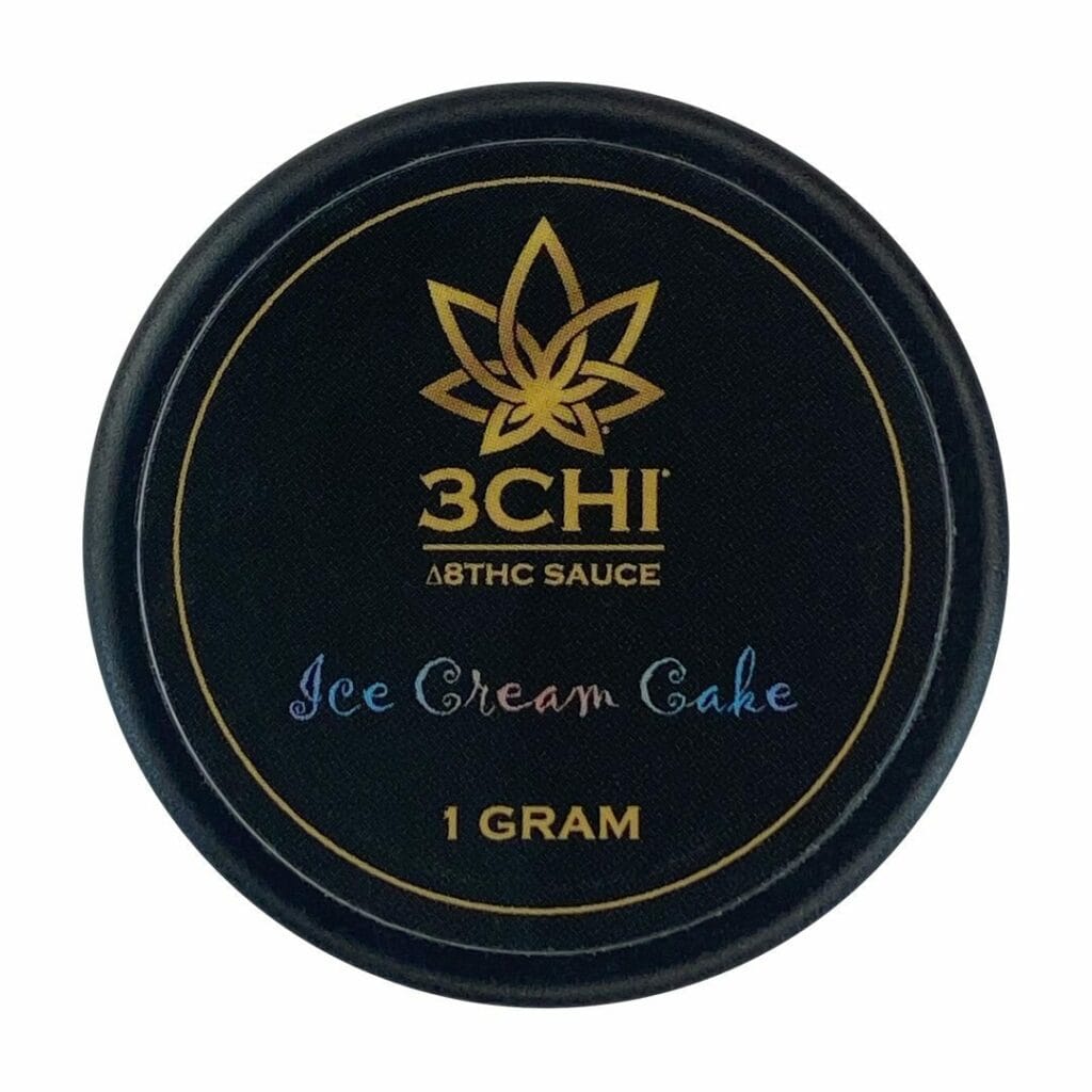 3CHI Delta-8 THC CDT Sauce 1g Ice Cream Cake