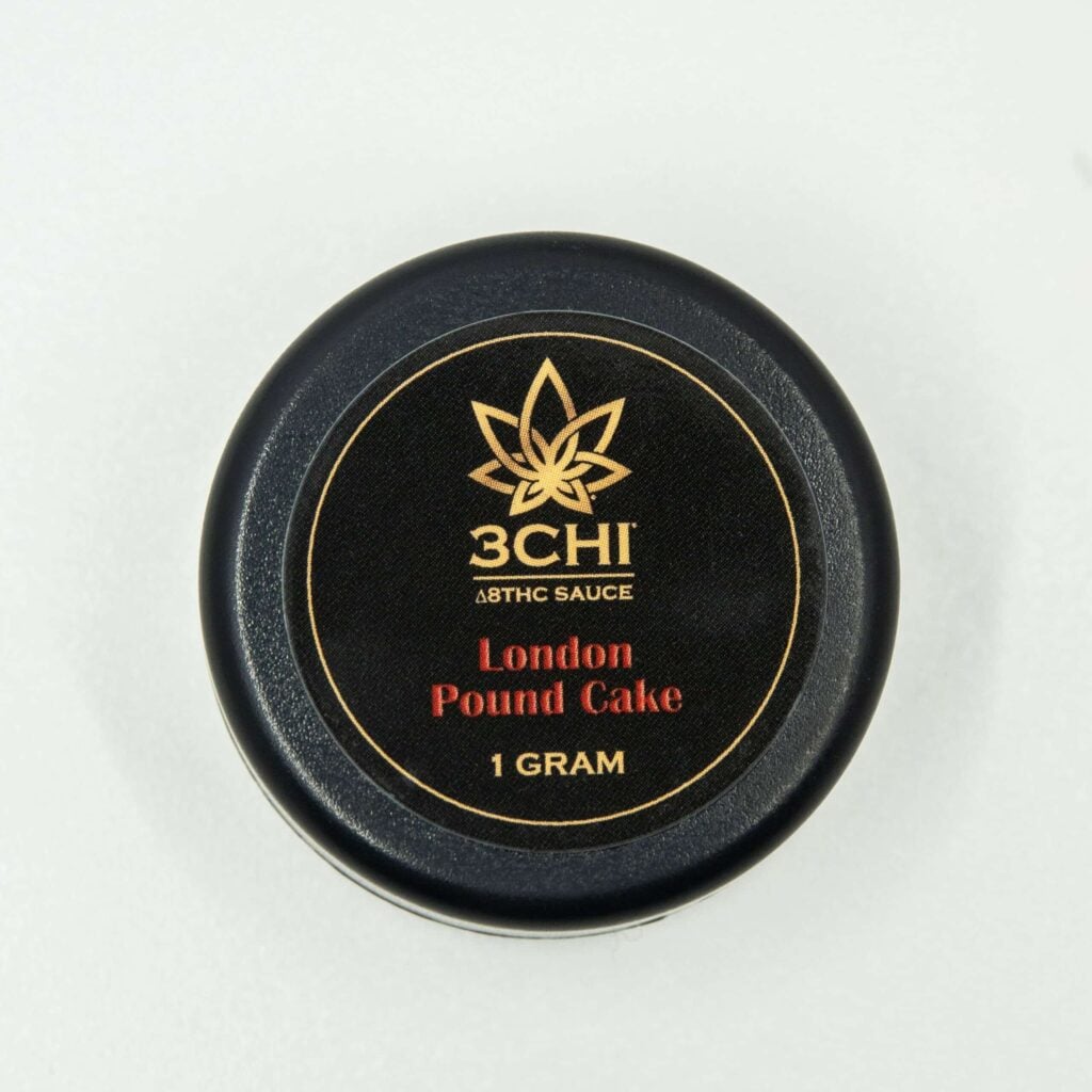 3CHI Delta-8 THC CDT Sauce 1g London Pound Cake
