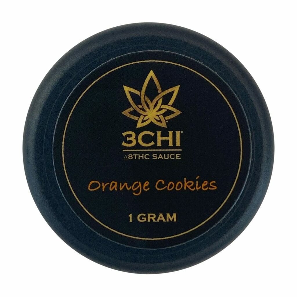 3CHI Delta-8 THC CDT Sauce 1g Orange Cream