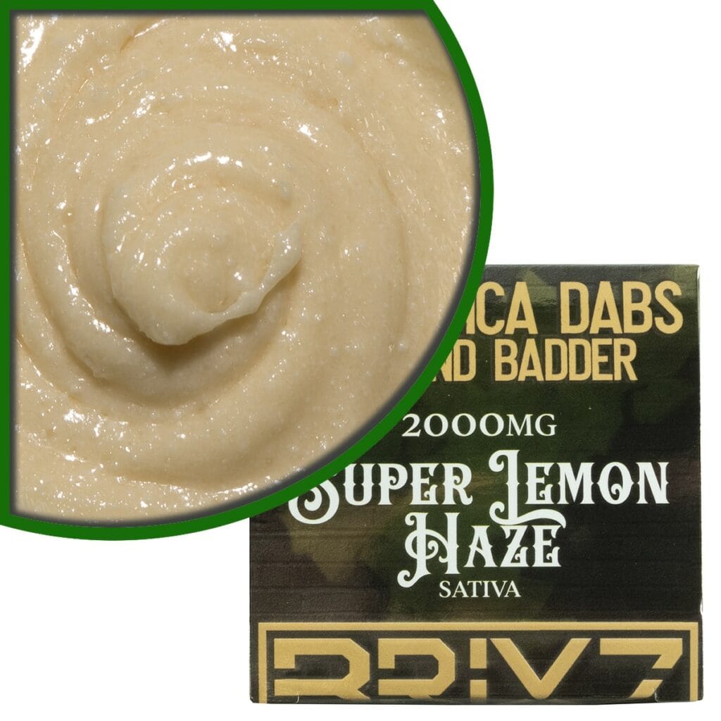 Experience the uplifting effects of Super Lemon Haze with our CBD Super Lemon Blaze Sattina. This premium product is infused with THCa Diamond Badder Dabs for a potent and flavorful experience