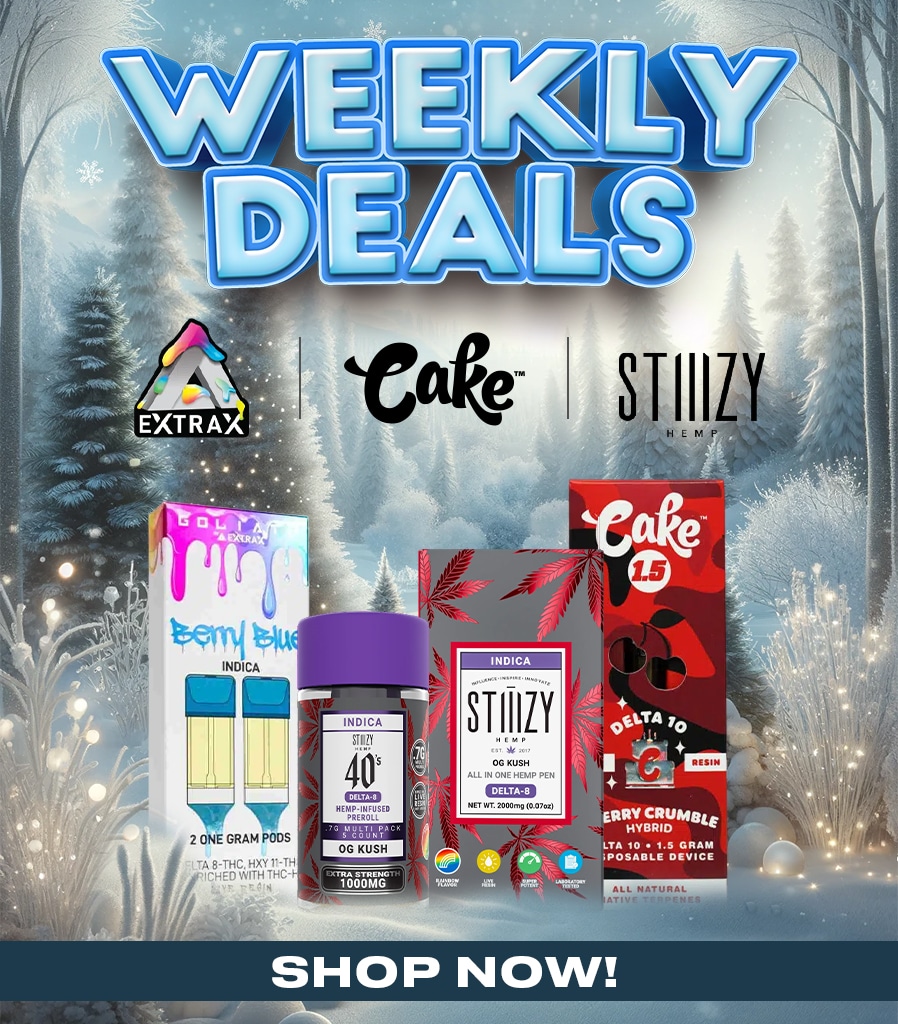 Home - Cbd weekly deals - shop now.