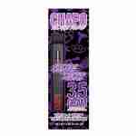 A package of Chapo Sicario Blend Disposable Vape Pens 3.5g in purple and black.