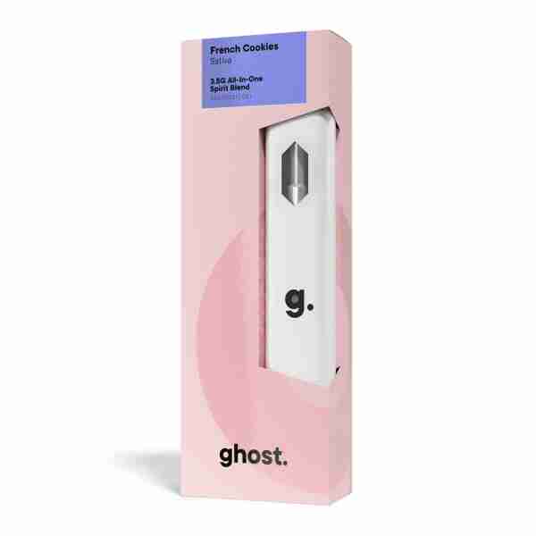 Ghost Spirit Blend Live Badder Disposable Vape 3.5g featuring the innovative delta 8 technology.