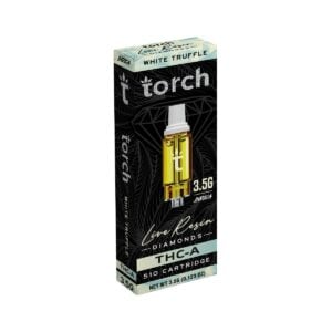 Torch Live Diamonds THCa Vape Cartridge White Truffle 3.5g