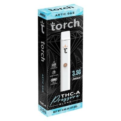 torch thca pressure blend disposables artic gas