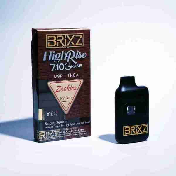 BRIXZ NYC High Rise D9P + THCA Disposables 7.1g introduces a unique combination of a box and a device, providing convenience and style to high rise living. This innovative solution offers functionality while reducing waste by introducing disposable components.