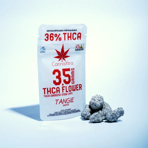 Our CannaXtra THC-A Snow Caps Flowers 3.5g is a potent and high-quality product. With hints of CBD, it offers a well-rounded and soothing experience. Choose from our selection of THC-A Snow Caps and