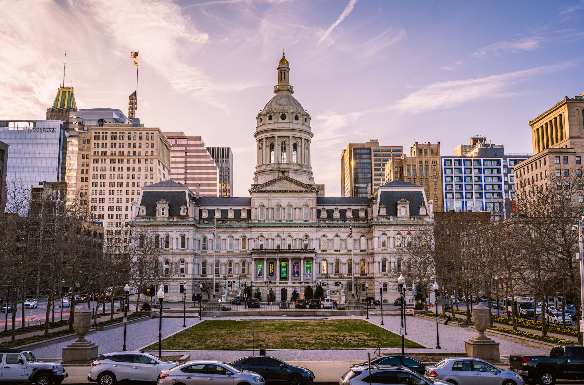 Baltimore City Hall in Maryland