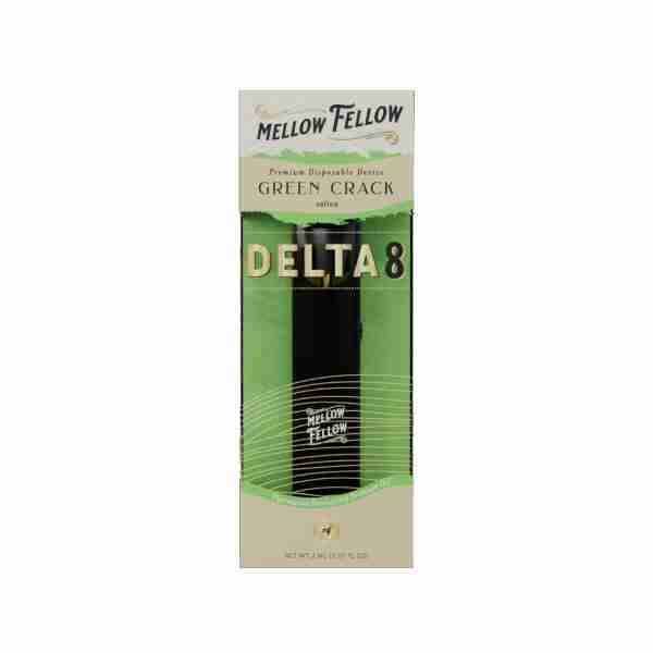 A package of Mellow Fellow Delta 8 Disposables 2g, perfect for the Mellow Fellow.