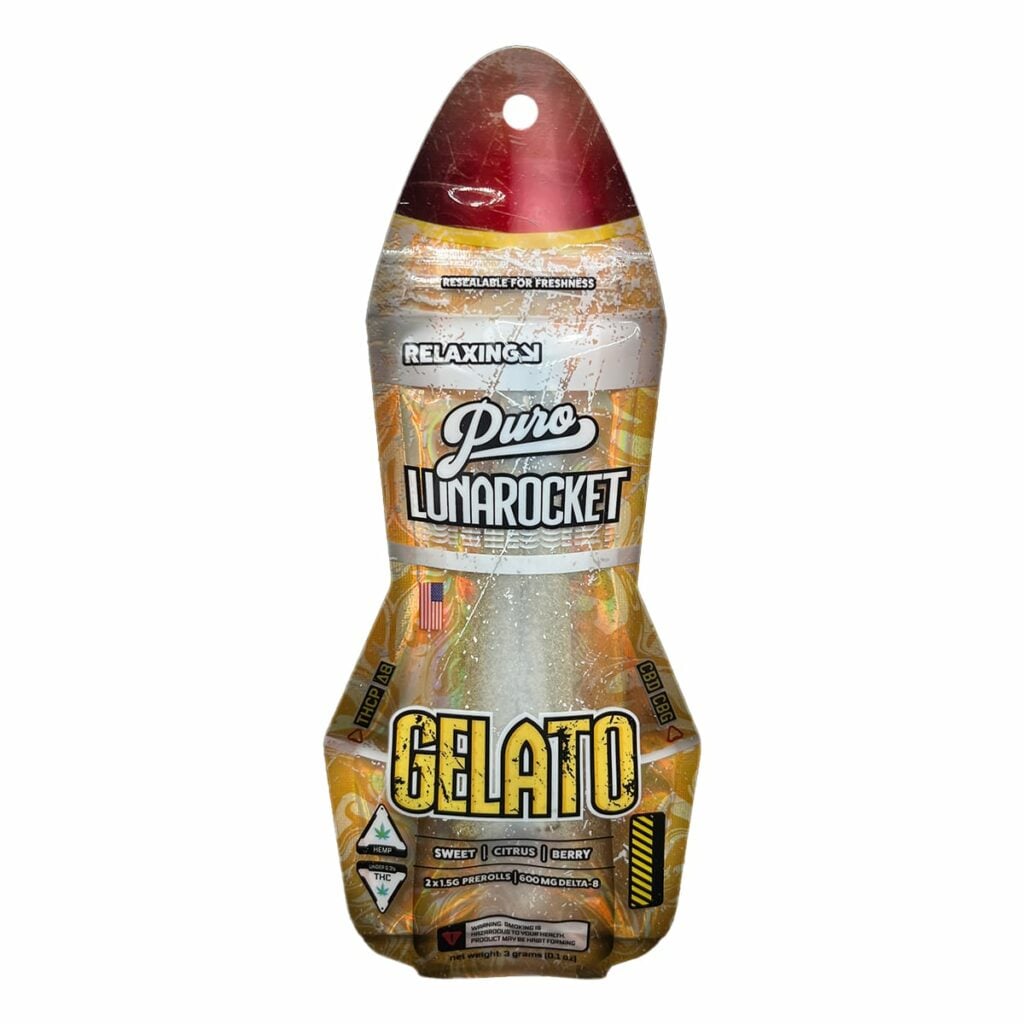 puro lunarockets kief cones 3g gelato