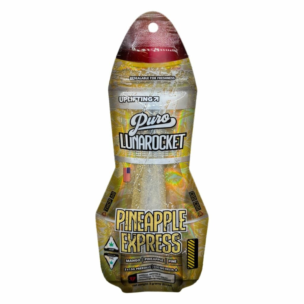 puro lunarockets kief cones 3g pineapple express