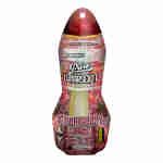A bottle of strawberry Puro Lunarockets Kief Cones 2pc 3g with a dildo in it.