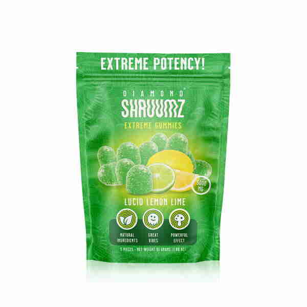 Extreme potency Diamond Shruumz Mushroom Gummies (15pcs) (Copy).
