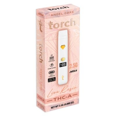 torch thca live rosin screen disposables 2.5g angle cake