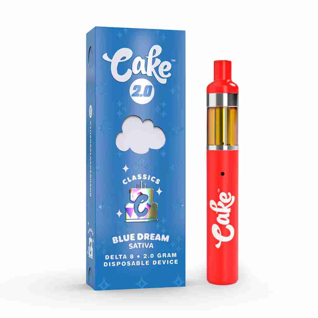 Cake Delta 8 Vape Pen Blue Dream 2g (2 grams)