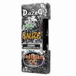 A box of DazedA THC-A Diamonds Sauze Disposable Vape Pens godfather og strain flavor