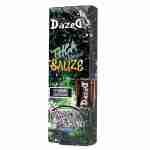 DazedA THC-A Diamonds Sauze Vape Cartridges Cali Gas 2.1g - 30ml infused with THC ghost train strain flavor
