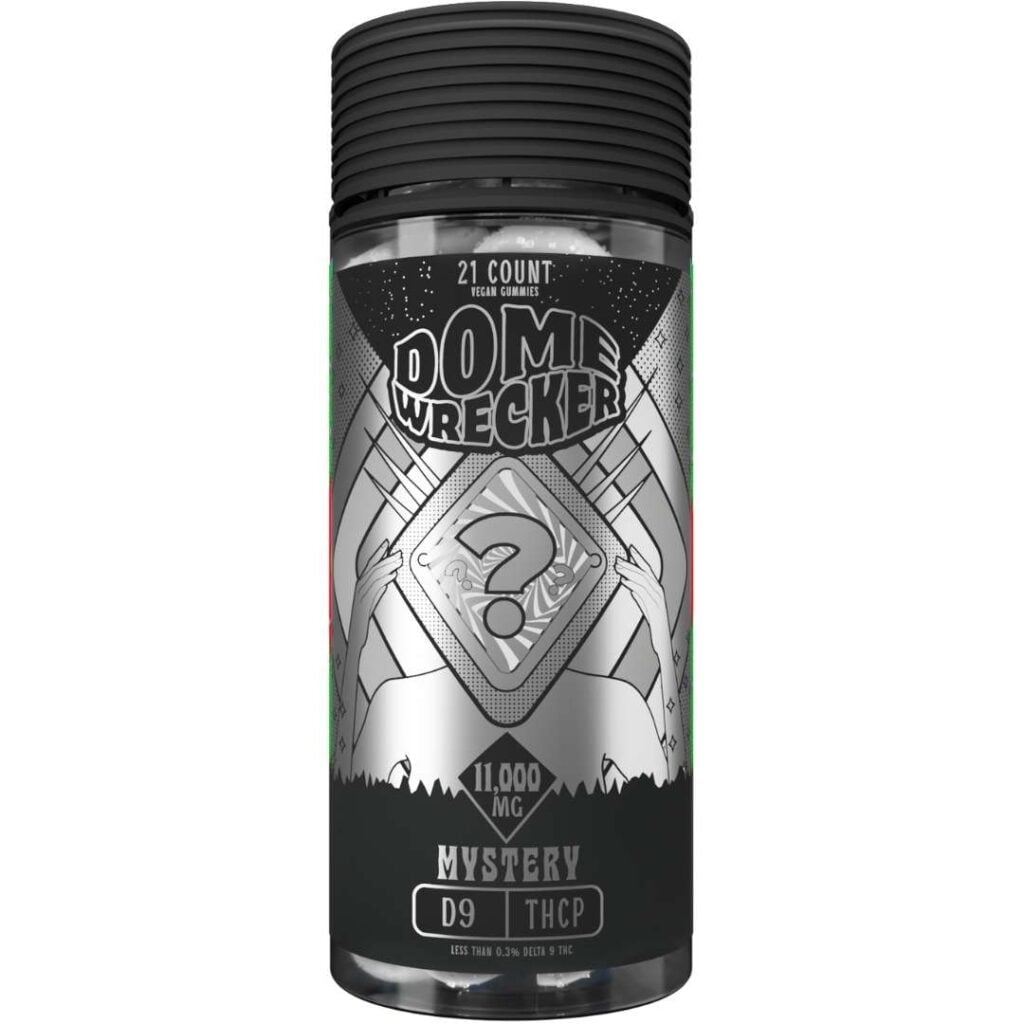 DomeWrecker Delta-9 THCP Vegan Gummies 11000mg 21pc Mystery