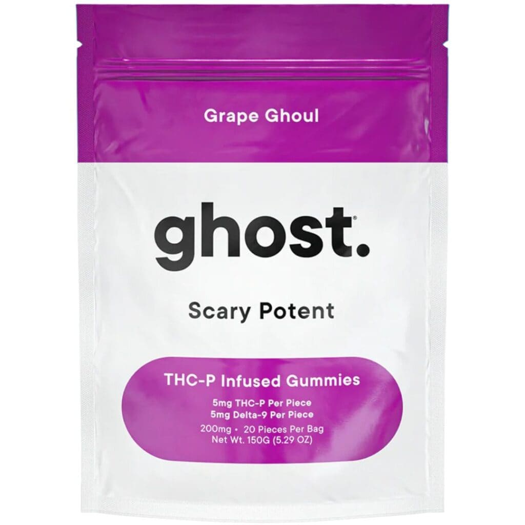 Ghost Reaper Gummies 200mg 20pc Grape Ghoul