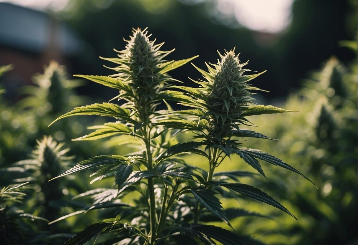 Growing Sativa Cannabis Strain Outdoor