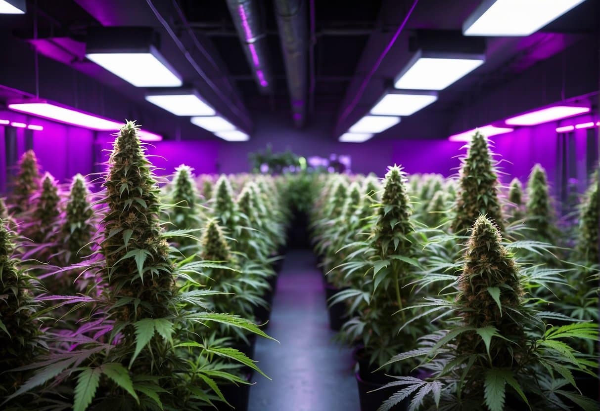 Growing high quality cannabis strains