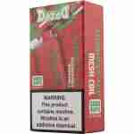 A red box of Dazed Bar 6000 Puff Disposable Vape.