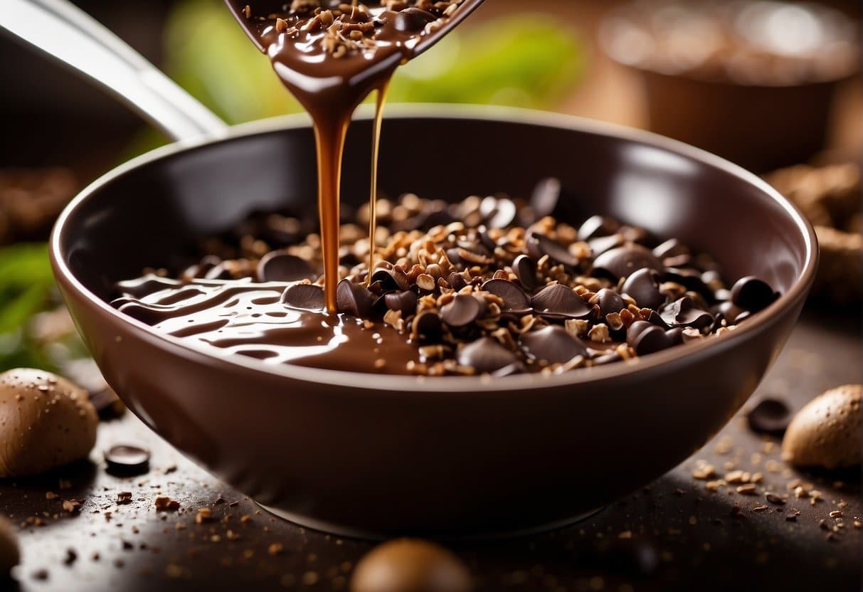 Mushroom and Chocolate getting mixed