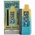 The Brixz Bar 9000 Puff Disposable Vape is a disposable vape that offers an impressive 900 puffs of e liquid.