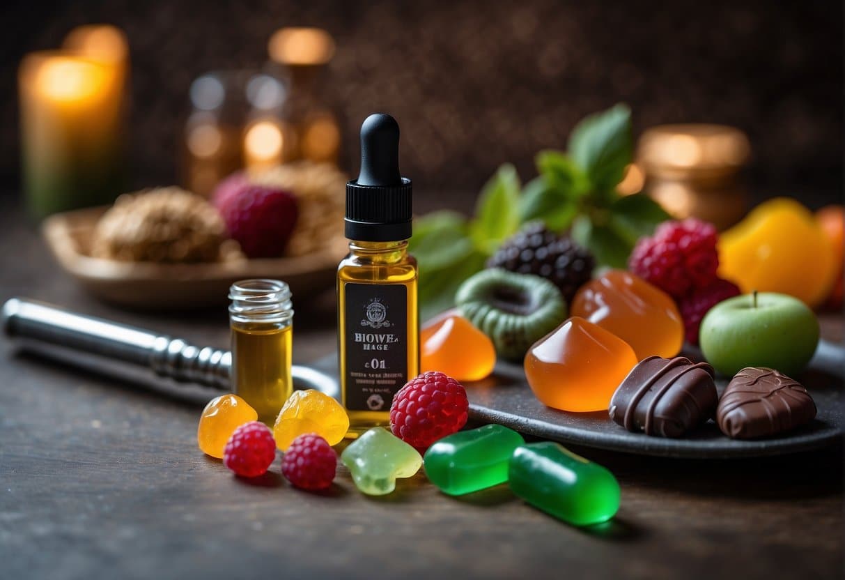 Gummy bears infused with delta 8 vape juice deliver a delightful high.
