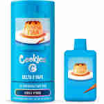 Cookie's Delta 8 e-liquid features a delectable vanilla ice cream flavor, providing an irresistible vaping experience. Available in a generous 100ml bottle, this e-liquid is