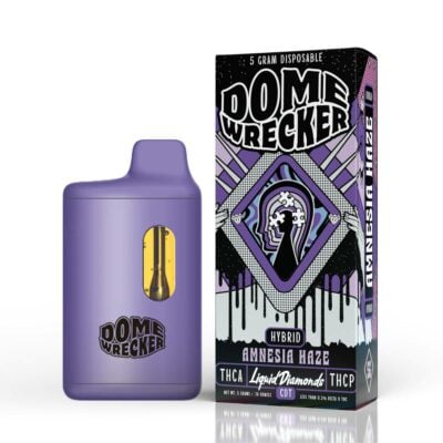 domewrecker iced thca disposables 5g amnesia haze