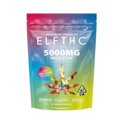 elf thc d8 thc p 5000mg edible party pack