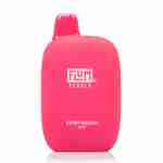 A pink bottle with the words berrymallow ice on it, perfect for enjoying Flum Pebble 6000 Puff Disposable Vape.