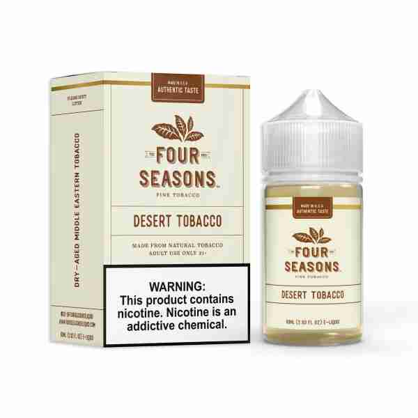 Four Seasons Desert Tobacco 60ml Vape Juice.