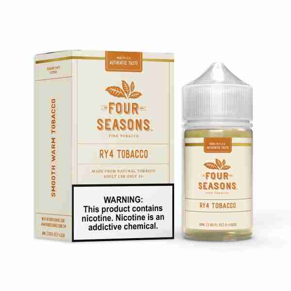 Four Seasons RY4 Tobacco 60ml Vape Juice - 60ml Vape Juice.