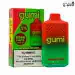 Introducing the Gumi Bar 8000 Puffs 5% Disposable Vapes, a disposable vape with an exciting watermelon mint e-liquid that delivers up to 8000 puffs. Enjoy the refreshing combination of flavors in this easy-to-use Gumi Bar.