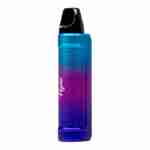 A blue and purple Hyde Rebel Pro 5000 Disposable Vape bottle with a lid.