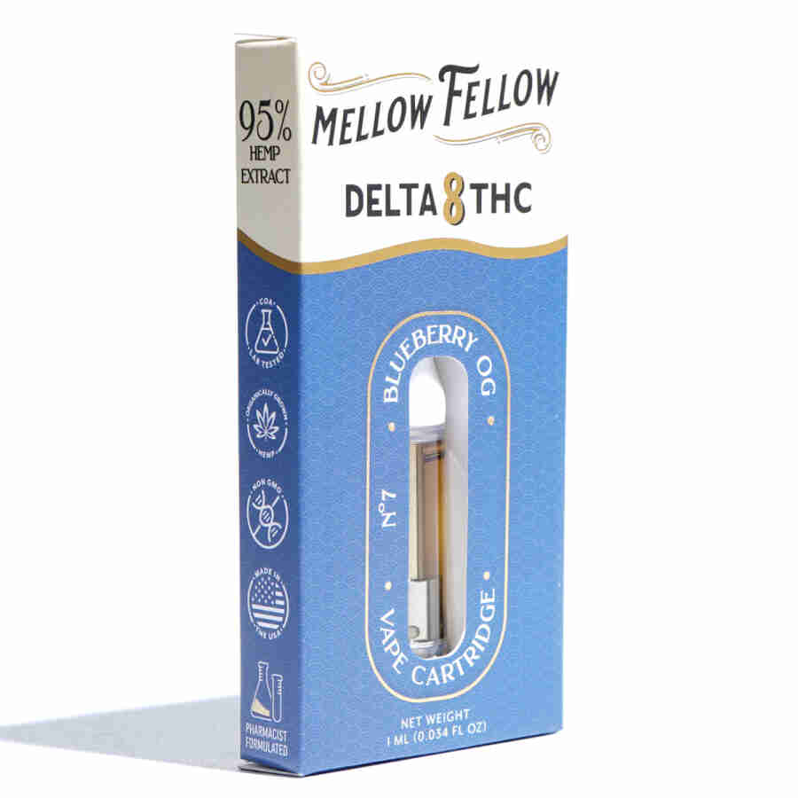 Mellow Fellow Delta 8 Cartridges 1g.