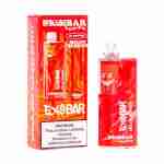 A box of ExoBar x Sugar Bar SB8000 5% Nic Disposable Vapes next to a red box.