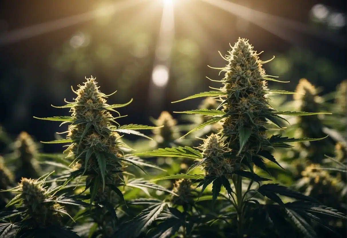 Learn the process of growing cannabis plants in the sun and maximizing THCA flower production.