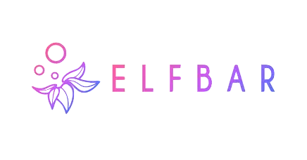 The logo for elfbar vape on a black background.