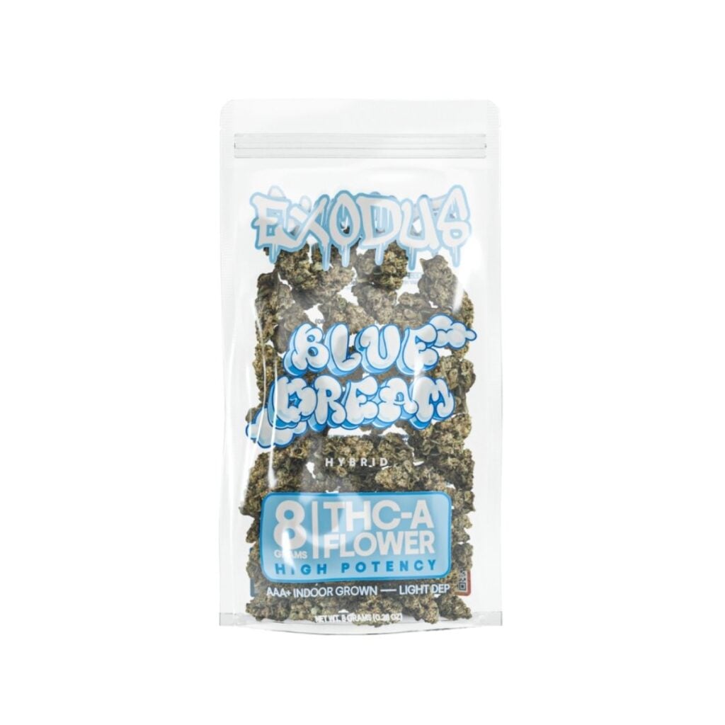 Exodus Indoor THCa Flower Packs 8g Blue Dream