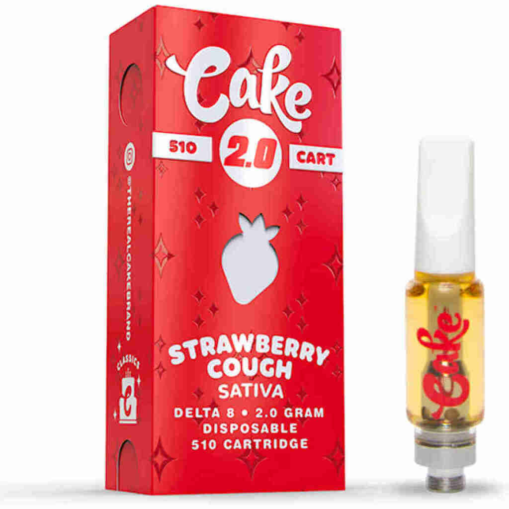 cake 2 gram delta 8 catridgestrawberry cough sativa