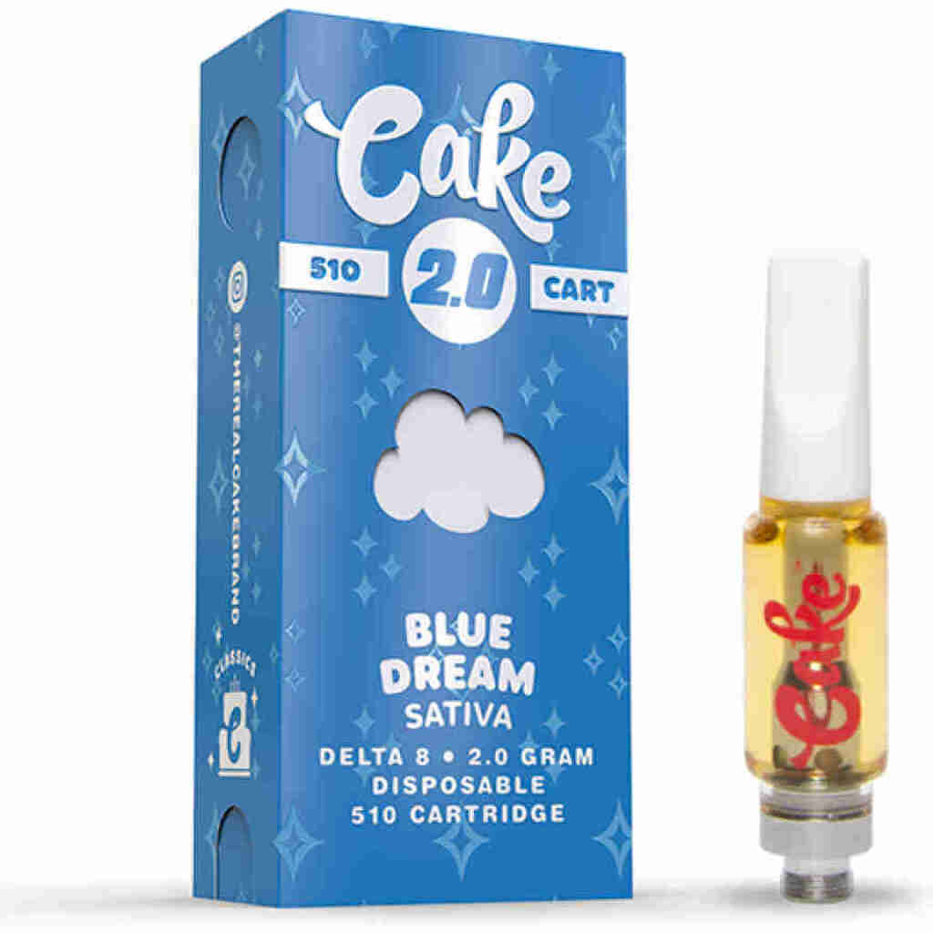 cake 2g D8 cartridge blue dream