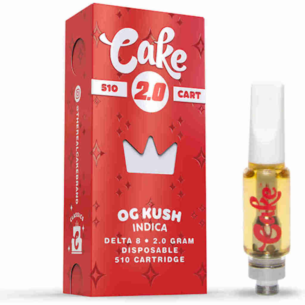 cake 2g D8 cartridge og kush