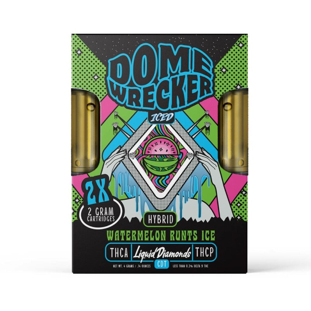 DomeWrecker THCa Cartridge 4g Watermelon Runtz (Hybrid)